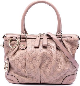 Gucci Pre-owned Gucci ssima Sukey Satchel Ladies GS81EITA431KJEZI