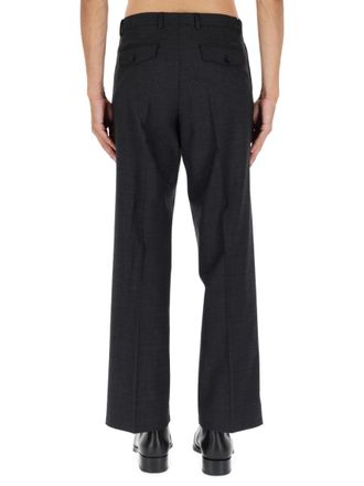 Sunflower Wide Pleated Trousers - Gray