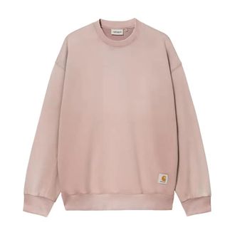 Carhartt Work in Progress Daphne Sweatshirt Balloon Fit - Dames - Sweatshirts - Roze - S - Katoen - Hoodies & sweatvesten