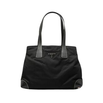 Prada Pre-owned Tote Bags, female, Black, Size: ONE SIZE Pre-owned Tote Bag