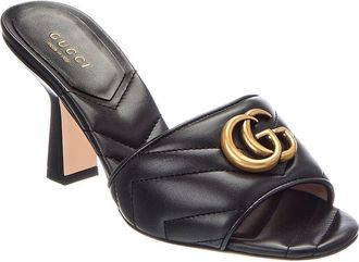 Gucci Interlocking G Leather Sandal