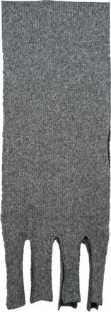 Alpha Studio Sjaal - Dames - Wintersjaals - Grijs - ONE Size - Wol - Accessoires