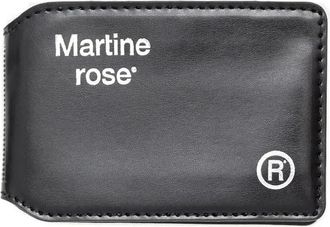 Martine Rose Portafoglio con logo - Nero