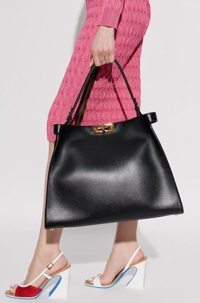 Fendi Way Large Bag, Womens, Black