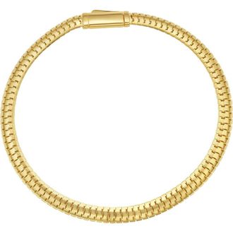 Queen Jewels Snake Chain Bracelet in Gold at Nordstrom Rack, Size 7