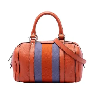 Gucci Borsa a mano Pre-owned in tela - - Pre-owned - Donna - Arancione - ONE SIZE