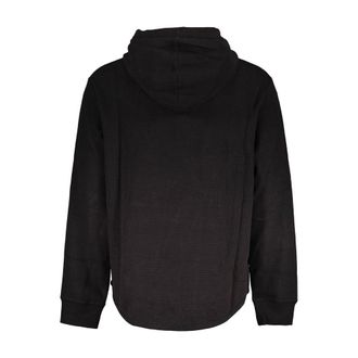 Calvin Klein Logo-Embroidered Hoodie - Black