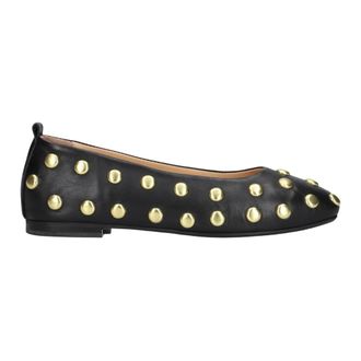 Stefano Lauran Schoenen, Dames, Zwart, 42 EU, Leer, Leren ballerina