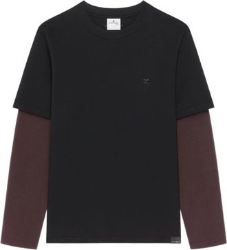 Courr&egrave;ges Long Sleeve Tops - Dames - Longsleeves - Zwart - S - Tops