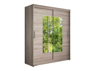 Mirjan24 Mobilier1 - Armario Closico 104, Trufa Roble, 200x150x58cm, Puertas De Armario: Correderas, N&uacute;mero De Estantes: 0