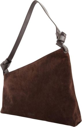 Staud Womens Dani Shoulder Bag Leather Brown Cowhide Shoulder-hobo-bags