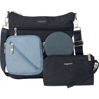 Baggallini Snap & Go Modular Slim Crossbody Bag in French Navy at Nordstrom