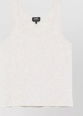 A.P.C. organic cotton regular-fit tank top