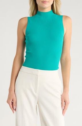 Theory Leenda Sleeveless Mock Neck Sweater in Billiard at Nordstrom Rack, Size Medium