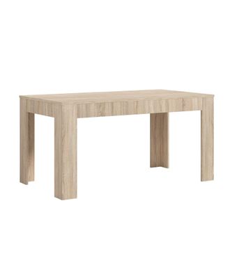 Home Heavenly Home Heavenly - Mesa De Comedor Uki, Dise&ntilde;o Moderno De L&iacute;neas Simples, Con Patas En L Y F&aacute;cil Mantenimiento. Color: Cambrian