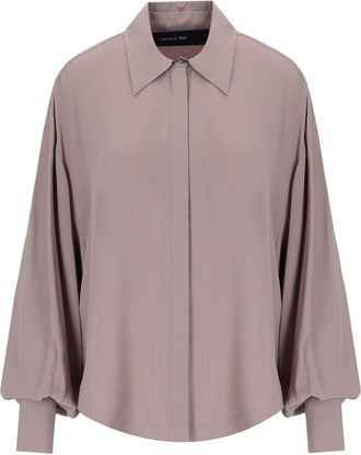 Federica Tosi CAMICIA OVERSIZE MALVA FEDERICA TOSI