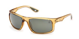 Timberland TB00034 Polarized 27R Mens Sunglasses Yellow Size 62