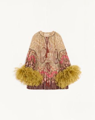 Valentino Pekin Voyage Imaginaire Paisley Top Wo