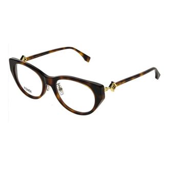 Fendi Ladies Black Cat Eye Eyeglass Frames FE50099F 053