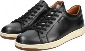 Mephisto Mens Hasko Low Top Sneakers In Black