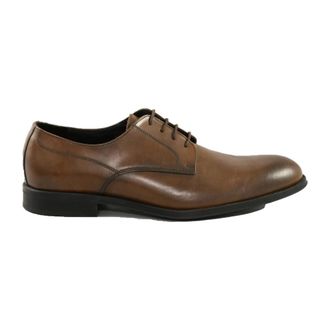A.Testoni Schoenen - Heren - Nette schoenen - Bruin - 45 EU - Leer - Schoenen