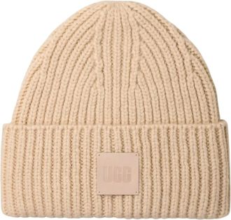 UGG U Chunky Rib Beanie - - Accessories - unisex - Beige - ONE SIZE