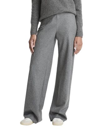 Vince High Waist Wool-Blend Bias Pant