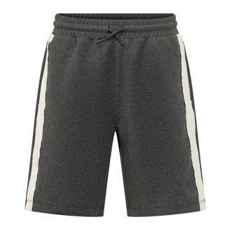 GCDS Gcds - Piping Shorts - Heren - Korte broeken - Grijs - Maat: M Katoen