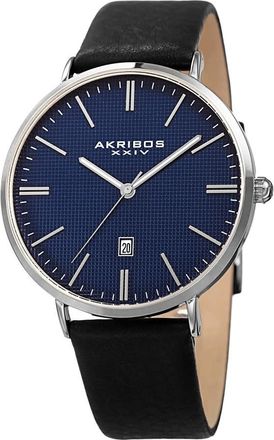 Akribos XXIV Element Quartz Blue Dial Mens Watch P50159