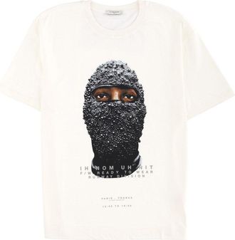 Ih Nom Uh Nit Logo Print T-Shirt - White