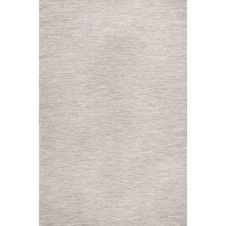 Jonathan Y Designs Ethan Modern Flatweave Solid Indoor/Outdoor Area Rug in Light Gray at Nordstrom, Size 4Ft 0In X 6Ft 0In