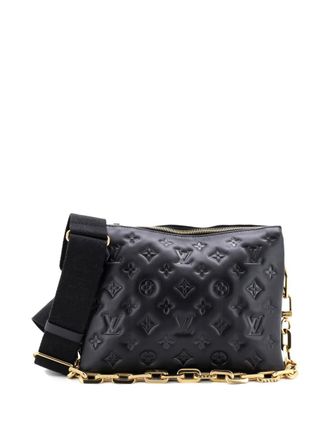 Louis Vuitton Coussin Bag Monogram Embossed Lambskin PM crossbody bag - Nero