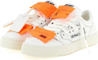 Off-white Womens White Calfskin Athletic Sneakers
