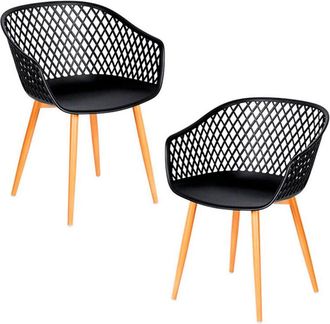 Regalos Miguel Packs Sillas Comedor - Pack 2 Sillas Ive - Negro