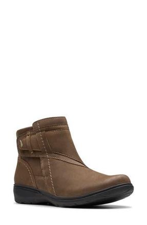 Clarks Carleigh Style Boot in Mushroom Nubuck at Nordstrom Rack, Size 7.5