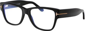 Tom Ford FT5878-B Black Acetate Eyeglasses - Black