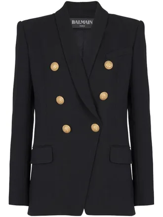 BALMAIN　ポンチョコート　カシミヤ100%黒 BALMAIN ポンチョコート カシミヤ100%黒 レディース