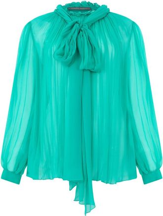Alberta Ferretti Mujer, Blusas y Camisas, Verde, Talla: XL