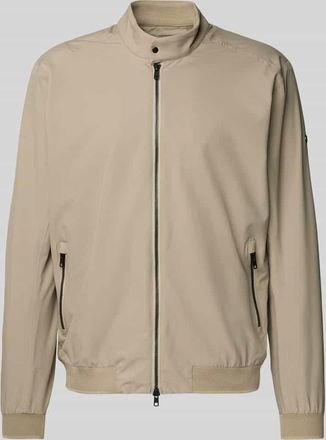 Scandinavian Edition Jacke mit Stehkragen in Sand, Gr&ouml;&szlig;e XXL