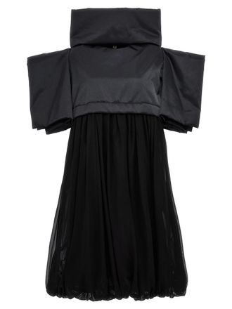 Comme Des Garçons Two-Material Dress