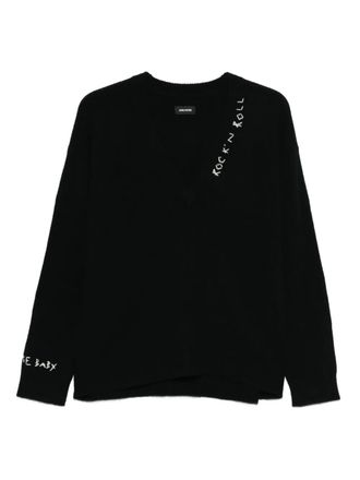 Zadig&Voltaire Mirkyz sweater - women - Cashmere - S - Black