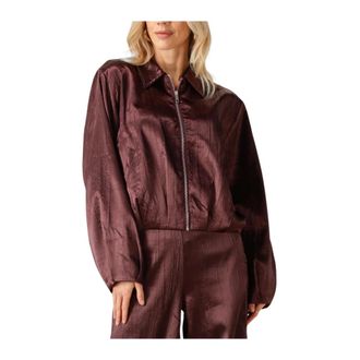 Y.A.S Y.a.s, Dames, Jassen, Bruin, Maat: XL Poliester