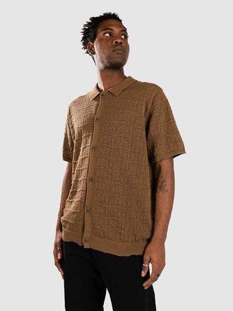 Anerkjendt Aksamuel Cardigan Knit Hemd braun