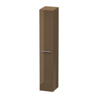 Duravit Duravit X-grandes Armarios Altos 1135, 1 Puerta De Madera, Con Bisagra A La Izquierda, 300mm, Color (frente/cuerpo): Marr&oacute;n Oliva Laca Alto Brillo - X