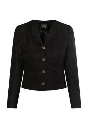 Faina Boucl&eacute; jasje Dames zwart