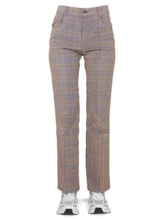 McQ by Alexander McQueen Tailored High-Waist Straight Leg Pants