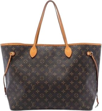 Louis Vuitton Pre-owned Tote Bags, female, Brown, Size: ONE SIZE Pre-owned Neverfull GM
