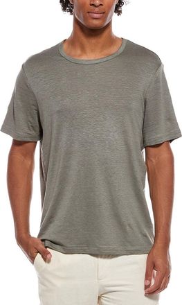 Onia Stretch Linen-Blend Crewneck T-Shirt