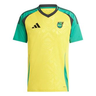 adidas Jamaica 24 Home Soccer Asia Sizing Hazy Yellow IT8541