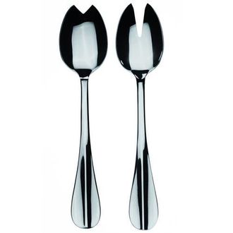 Mepra Roma Salad Serving Set - 2 Pieces in Silver at Nordstrom